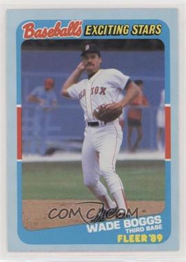 1989 Fleer Baseball's Exciting Stars - Box Set [Base] #2 - Wade Boggs