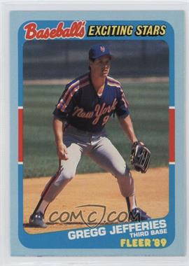 1989 Fleer Baseball's Exciting Stars - Box Set [Base] #26 - Gregg Jefferies