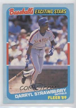 1989 Fleer Baseball's Exciting Stars - Box Set [Base] #40 - Darryl Strawberry