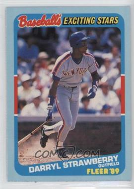 1989 Fleer Baseball's Exciting Stars - Box Set [Base] #40 - Darryl Strawberry