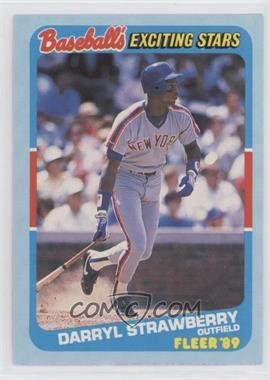 1989 Fleer Baseball's Exciting Stars - Box Set [Base] #40 - Darryl Strawberry