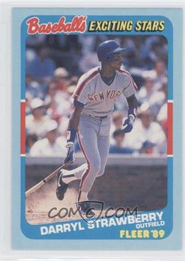 1989 Fleer Baseball's Exciting Stars - Box Set [Base] #40 - Darryl Strawberry