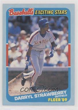1989 Fleer Baseball's Exciting Stars - Box Set [Base] #40 - Darryl Strawberry