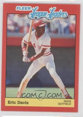 1989 Fleer Baseball's League Leaders - Box Set [Base] #10 - Eric Davis