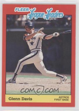 1989 Fleer Baseball's League Leaders - Box Set [Base] #11 - Glenn Davis