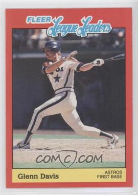 1989 Fleer Baseball's League Leaders - Box Set [Base] #11 - Glenn Davis
