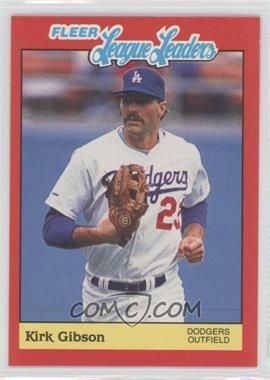 1989 Fleer Baseball's League Leaders - Box Set [Base] #15 - Kirk Gibson