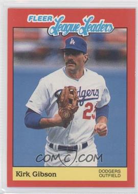1989 Fleer Baseball's League Leaders - Box Set [Base] #15 - Kirk Gibson