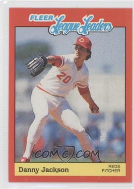 1989 Fleer Baseball's League Leaders - Box Set [Base] #22 - Danny Jackson