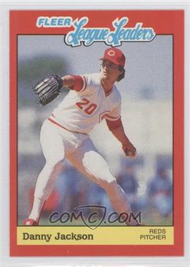 1989 Fleer Baseball's League Leaders - Box Set [Base] #22 - Danny Jackson