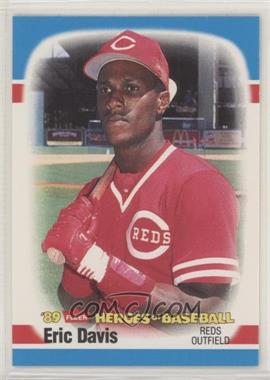 1989 Fleer Heroes of Baseball - Box Set [Base] #10 - Eric Davis