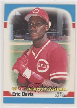 1989 Fleer Heroes of Baseball - Box Set [Base] #10 - Eric Davis