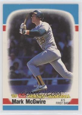 1989 Fleer Heroes of Baseball - Box Set [Base] #28 - Mark McGwire