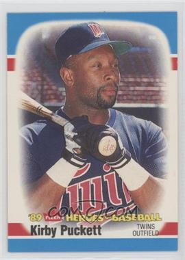 1989 Fleer Heroes of Baseball - Box Set [Base] #31 - Kirby Puckett