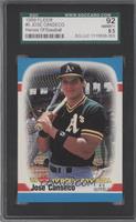 Jose Canseco [SGC 92 NM/MT+ 8.5]