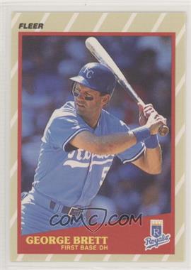 1989 Fleer Limited Edition Baseball Superstars - Box Set [Base] #5 - George Brett