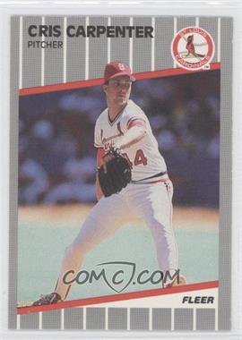 1989 Fleer Update - [Base] #U-117 - Cris Carpenter