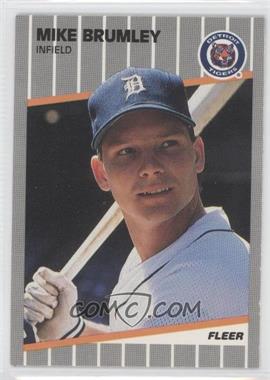 1989 Fleer Update - [Base] #U-30 - Mike Brumley