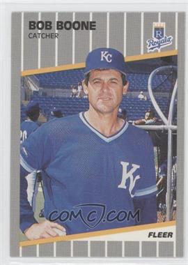 1989 Fleer Update - [Base] #U-36 - Bob Boone