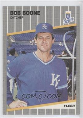 1989 Fleer Update - [Base] #U-36 - Bob Boone