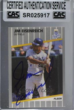 1989 Fleer Update - [Base] #U-38 - Jim Eisenreich [CAS Certified Sealed]