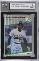 Rickey Henderson [KSA 9 MINT]