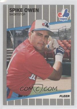 1989 Fleer Update - [Base] #U-98 - Spike Owen