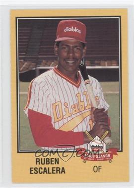 1989 Grand Slam El Paso Diablos - [Base] #27 - Ruben Escalera