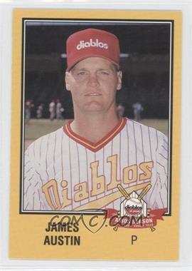 1989 Grand Slam El Paso Diablos - [Base] #3 - Jim Austin