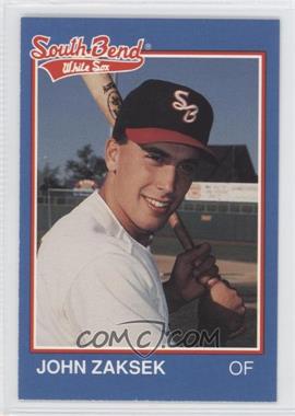 1989 Grand Slam South Bend White Sox - [Base] #20 - John Zaksek