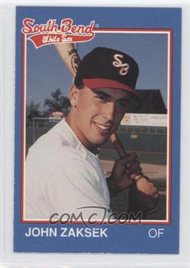 1989 Grand Slam South Bend White Sox - [Base] #20 - John Zaksek