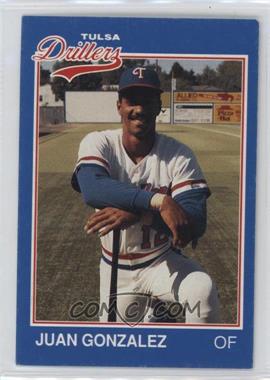 1989 Grand Slam Tulsa Drillers - [Base] #10 - Juan Gonzalez