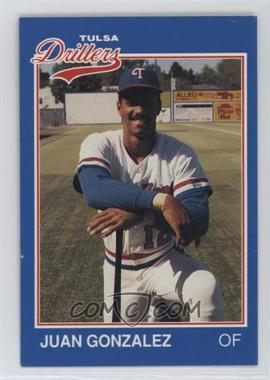 1989 Grand Slam Tulsa Drillers - [Base] #10 - Juan Gonzalez