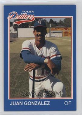 1989 Grand Slam Tulsa Drillers - [Base] #10 - Juan Gonzalez