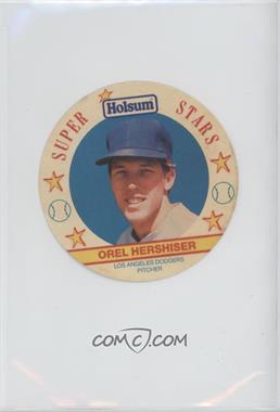 1989 Holsum Bread Super Stars Discs - [Base] #18 - Orel Hershiser