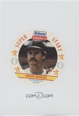 1989 Holsum Schafer's Discs - [Base] #2 - Wade Boggs