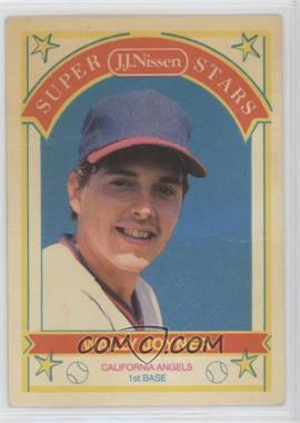 1989 J.J. Nissen Super Stars - Food Issue [Base] #1 - Wally Joyner [Noted]