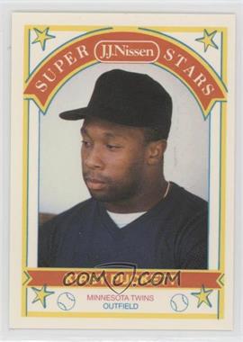 1989 J.J. Nissen Super Stars - Food Issue [Base] #8 - Kirby Puckett