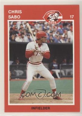 1989 Kahn's Cincinnati Reds - [Base] #17 - Chris Sabo