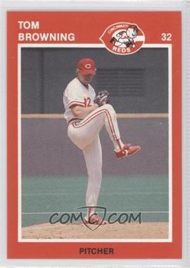 1989 Kahn's Cincinnati Reds - [Base] #32 - Tom Browning
