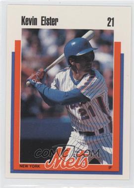 1989 Kahn's New York Mets - [Base] #21 - Kevin Elster