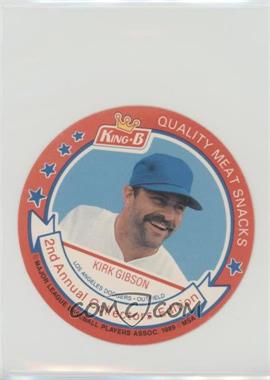 1989 King-B Collector's Edition Discs - [Base] #1 - Kirk Gibson