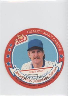 1989 King-B Collector's Edition Discs - [Base] #13 - Robin Yount
