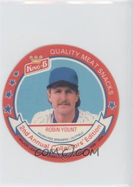 1989 King-B Collector's Edition Discs - [Base] #13 - Robin Yount