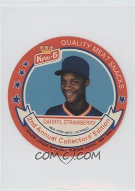 1989 King-B Collector's Edition Discs - [Base] #15 - Darryl Strawberry