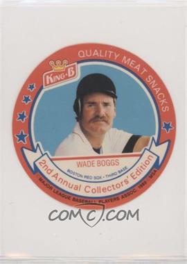 1989 King-B Collector's Edition Discs - [Base] #3 - Wade Boggs