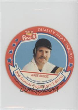 1989 King-B Collector's Edition Discs - [Base] #3 - Wade Boggs