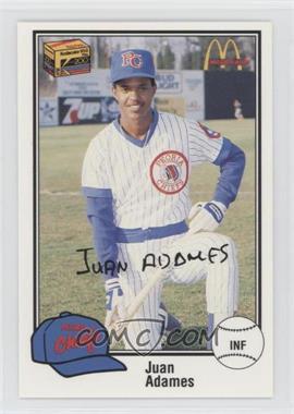 1989 Kodak Peoria Chiefs - [Base] #16 - Juan Adames
