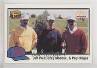 Jeff Pico, Greg Maddux, Paul Kilgus