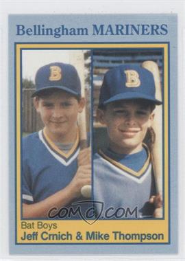1989 Legoe Bellingham Mariners - [Base] #36 - Jeff Crnich, Mike Thompson